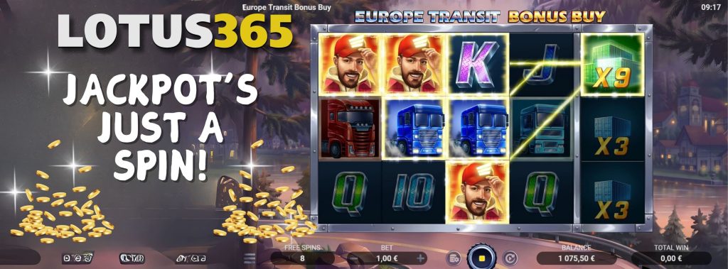 Why Europe Transit Slot Stands Out on Lotus365 in 2025 7 Winning tips Europe Transit