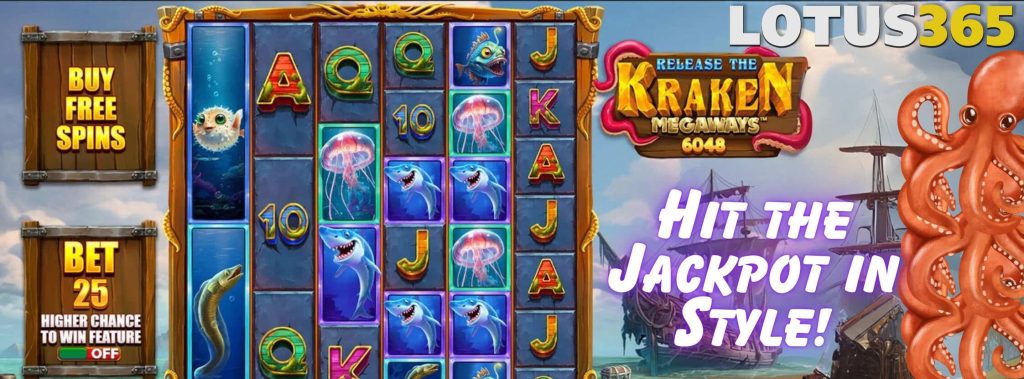 Guide to Release the Kraken Megaways on Lotus365 5 Release the Kraken Megaways guide