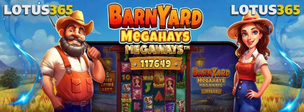 Barnyard Megaways Slot Review on Lotus365 4 Barnyard Megaways slot