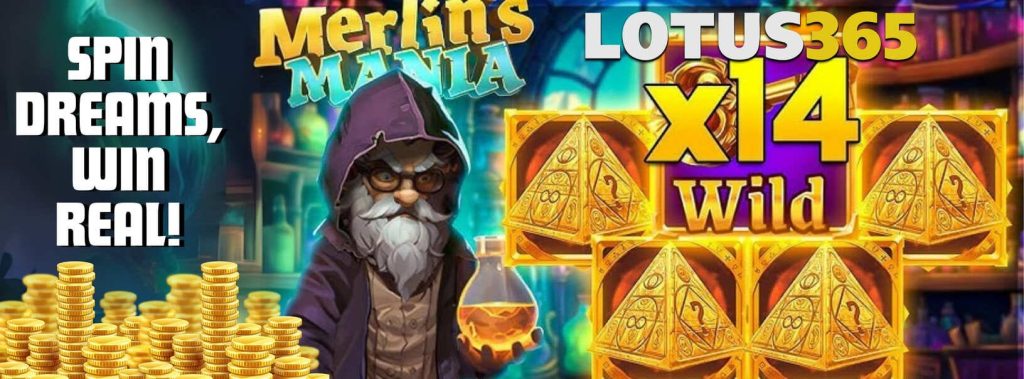 Guide to Playing Merlin's Mania Slot on Lotus365 4 How to play Merlins Mania Slot