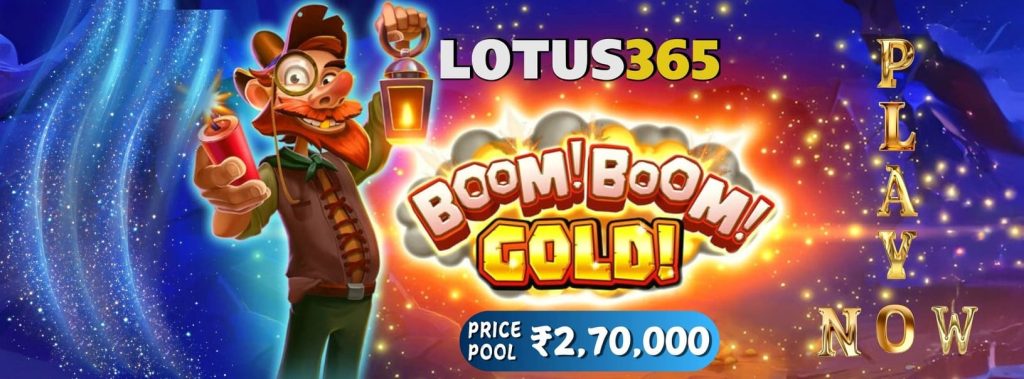 How to Play Boom Boom Gold Slot on Lotus365 6 Boom Boom Gold Slot