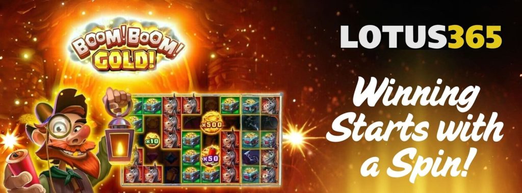 How to Play Boom Boom Gold Slot on Lotus365 4 Boom Boom Gold Slot Lotus365