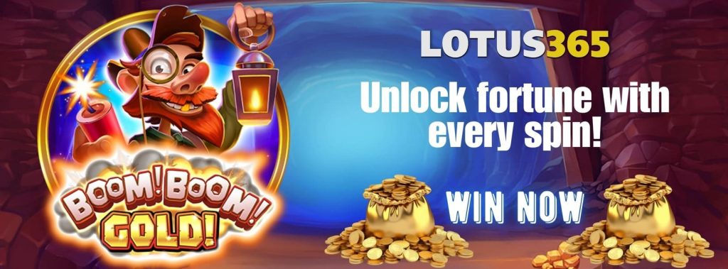 How to Play Boom Boom Gold Slot on Lotus365 3 Boom Boom Gold Slot jackpot