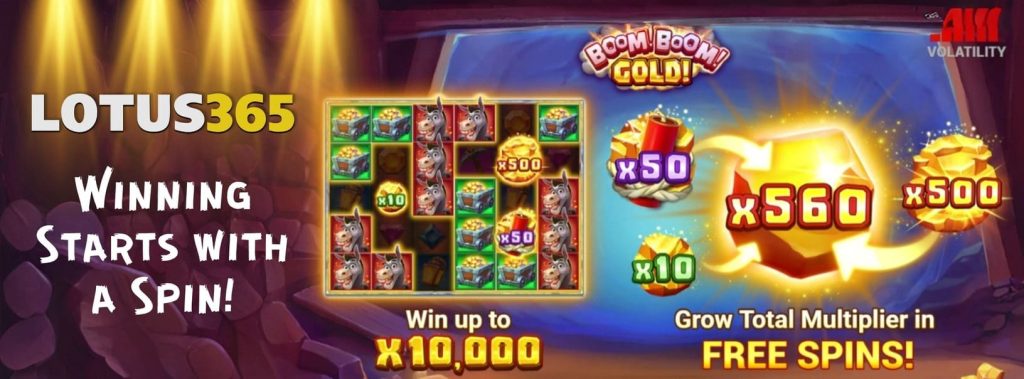 How to Play Boom Boom Gold Slot on Lotus365 7 How to play Boom Boom Gold Slot