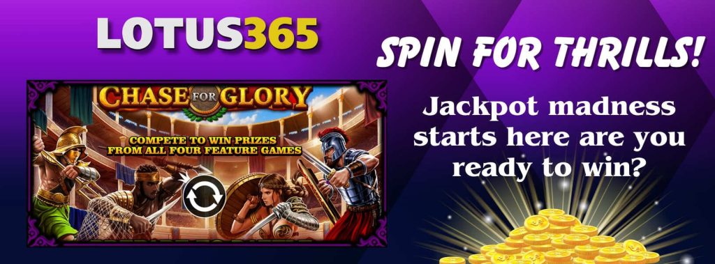 Guide to Playing Chase for Glory on Lotus365 6 How to play Chase for Glory