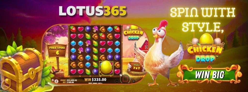 How to Play Chicken Drop Slot on Lotus365 5 How to play Chicken Drop