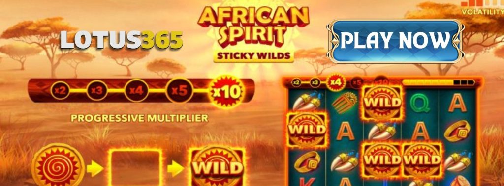 How to Use Sticky Wilds in African Spirit Slot on Lotus365 5 How to use Sticky Wilds
