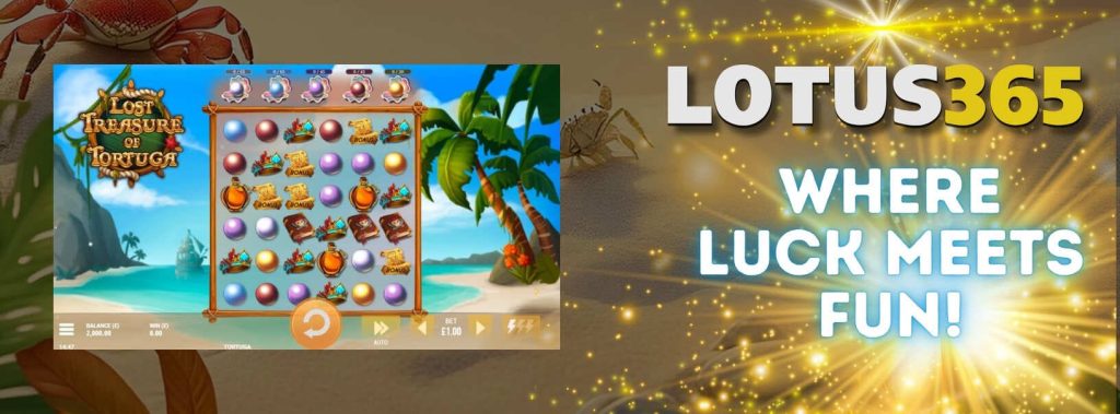 Guide to Playing Lost Treasure of Tortuga on Lotus365 6 How to win Lost Treasure of Tortuga