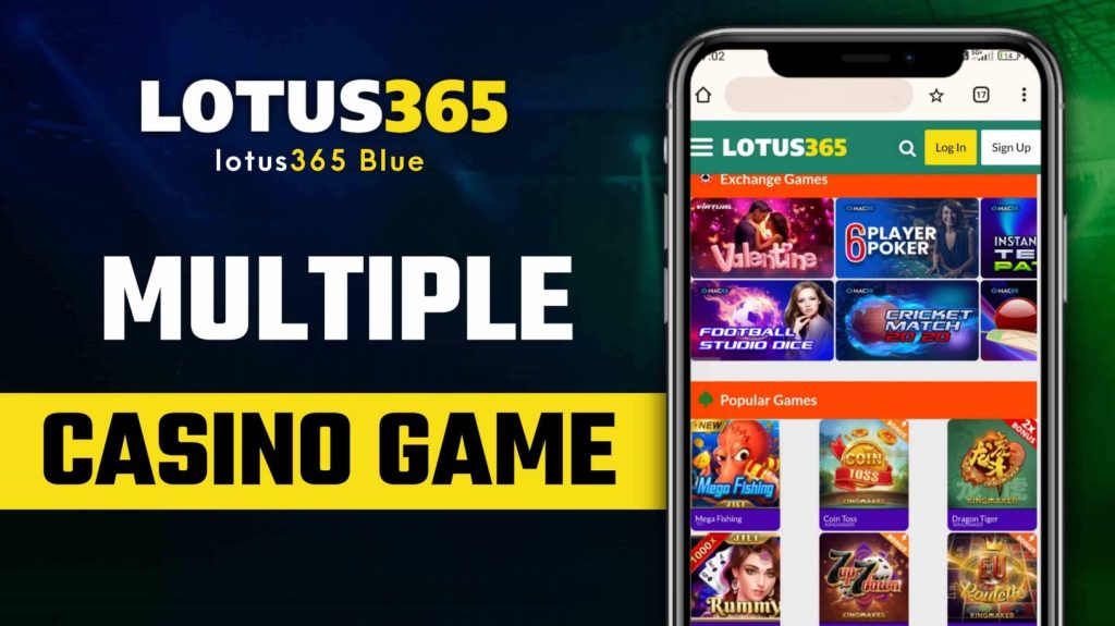Lotus365 Blue 1 Lotus365 Blue - The Ultimate Online Betting and Casino Platform