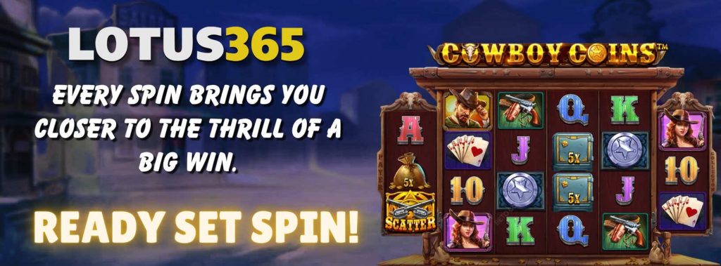 Cowboy Coins Slot Mobile Experience on Lotus365 7 Online slot games Lotus365