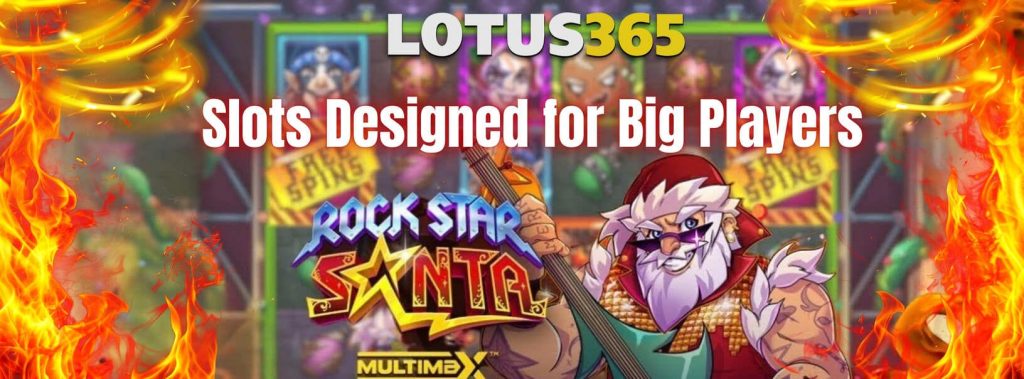 Rock Star Santa MultiMax Slot Review on Lotus365 2 Rock Star Santa MultiMax bonus features